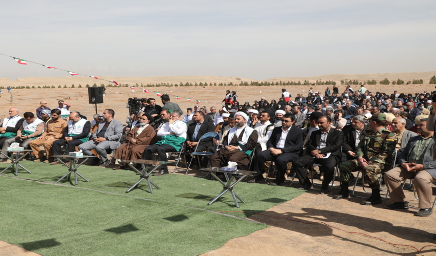 مراسم روز ملی درختکاری و آغاز هفته منابع طبیعی و آبخیزداری و طرح مردمی کاشت یک میلیارد درخت